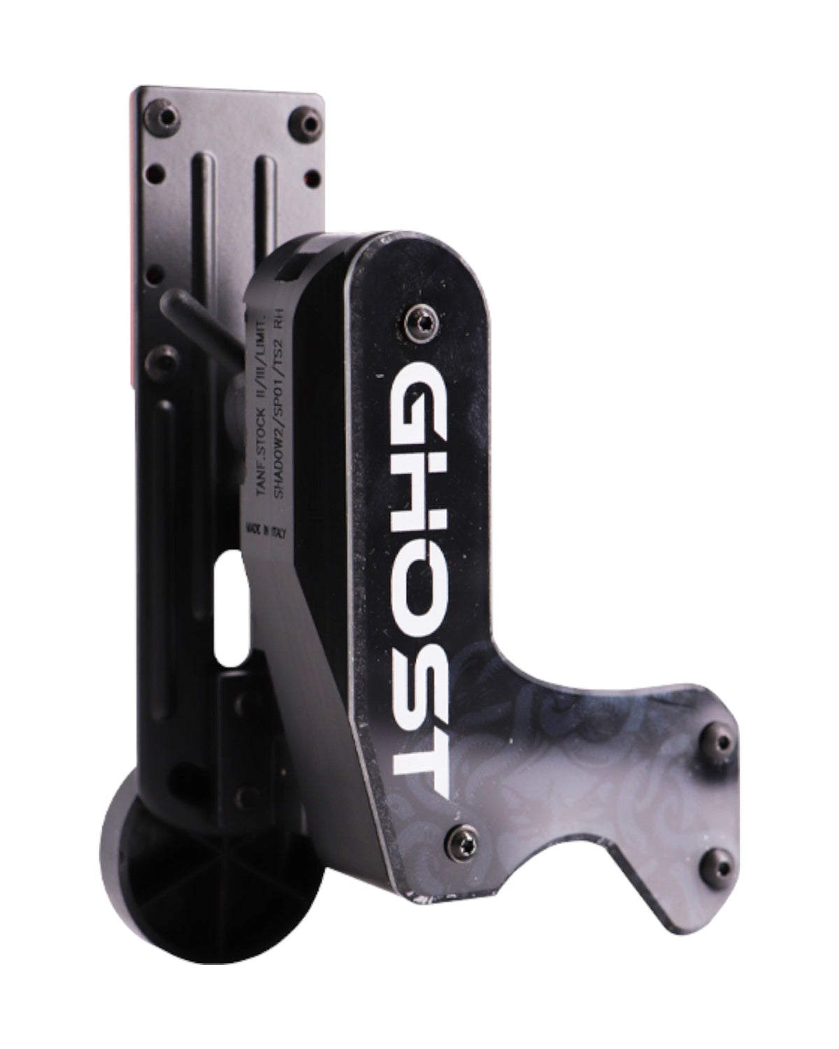 IPSC Holster GHOST Hydra in Schwarz Seitenansicht