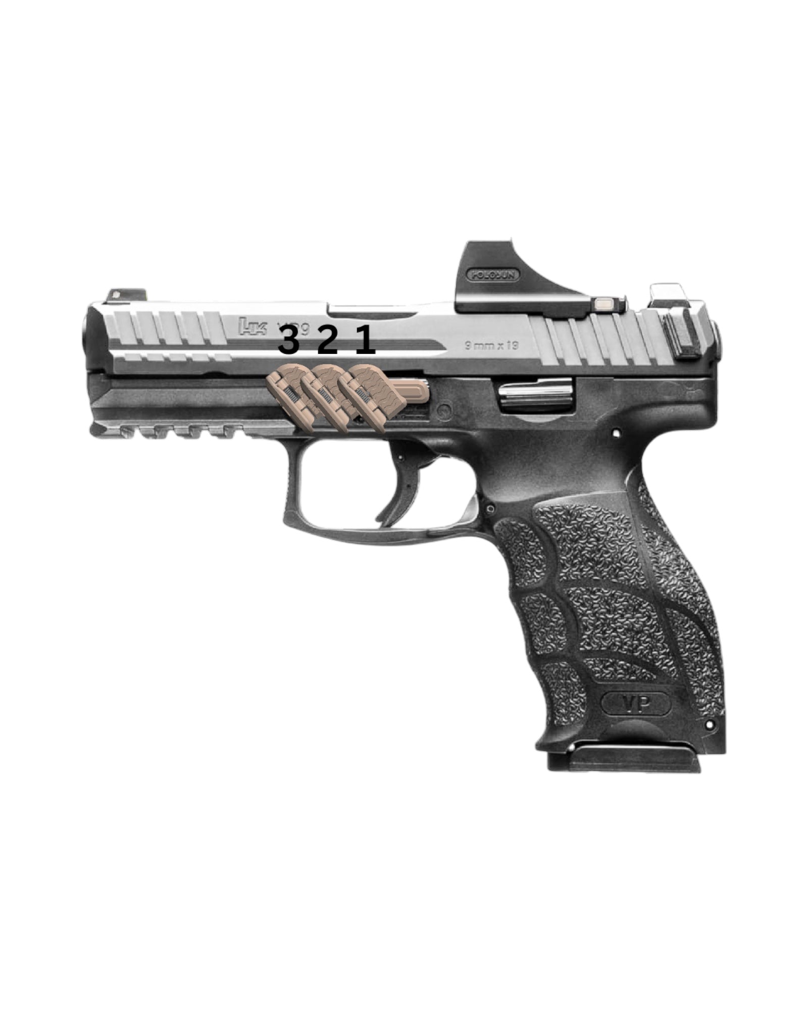 Grip Control foldable thumb rest for the HK SFP9 – Dynamic