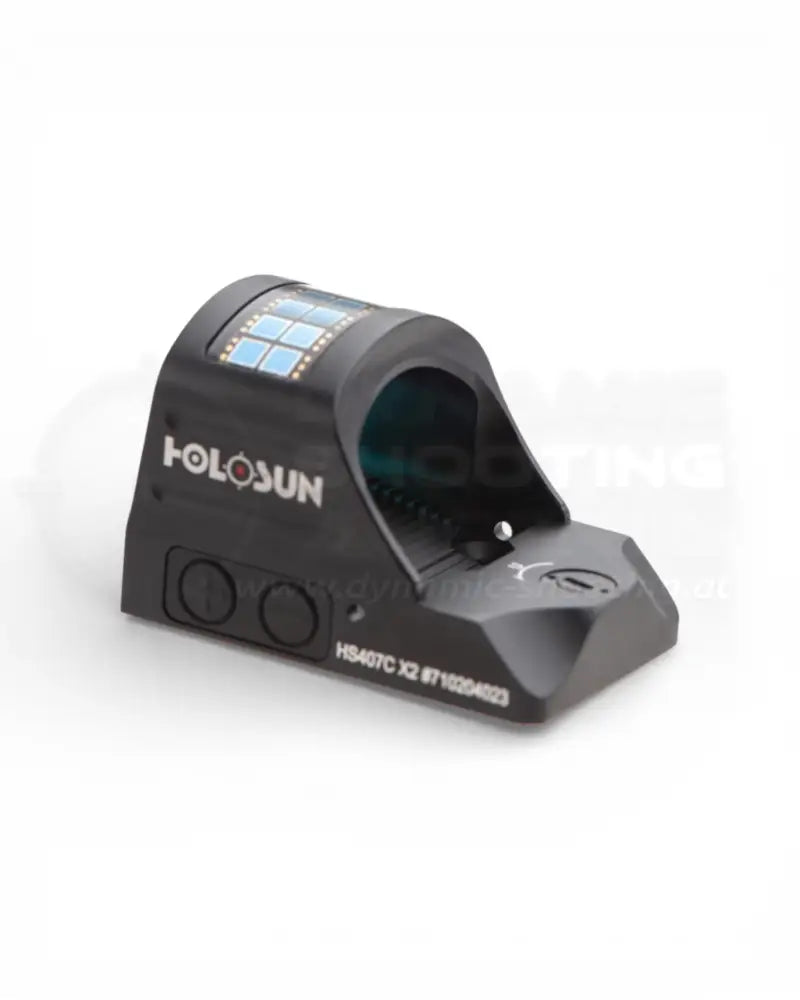 Holosun HS407C X2 Rotpunktivisier mit Solar und 2 MOA Punkt Red Dot Visier