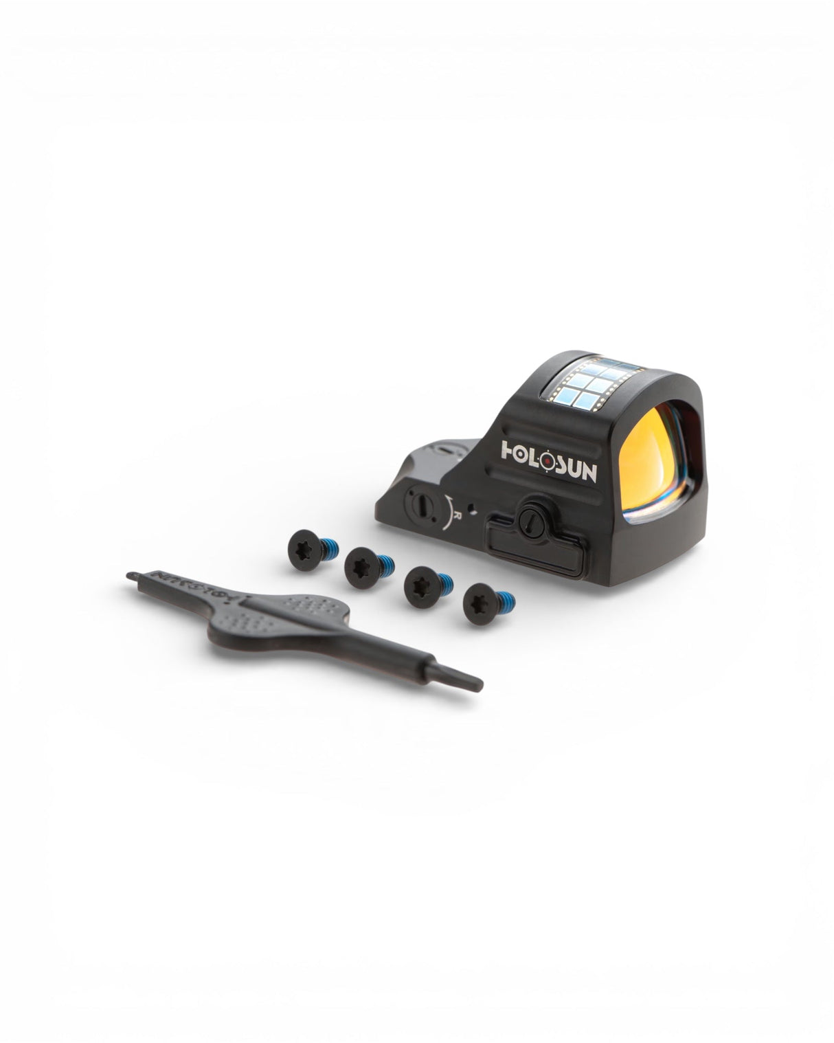 Holosun HS407C X2 Rotpunktivisier mit Solar und 2 MOA Punkt Red Dot Visier