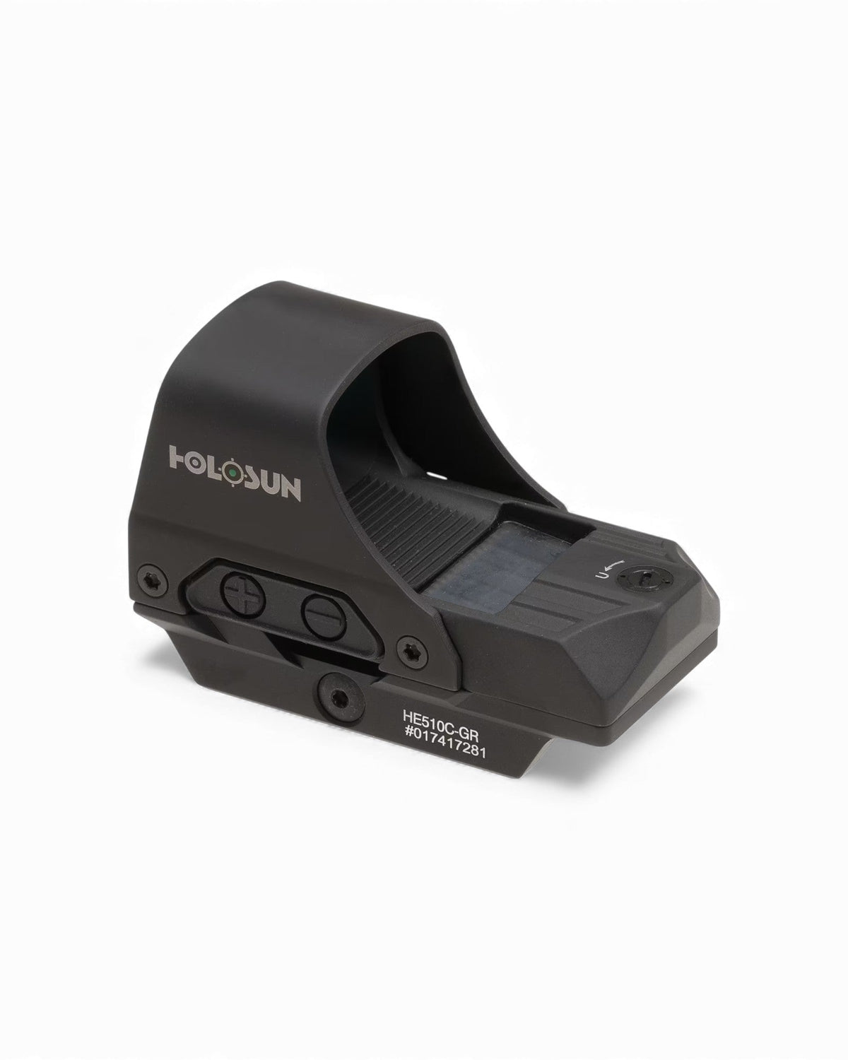 Holosun HS510C-GR Elite Green Dot Visier mit gruenem Punkt und wahlweise gruenem Kreis - ideales Red Dot für PCC