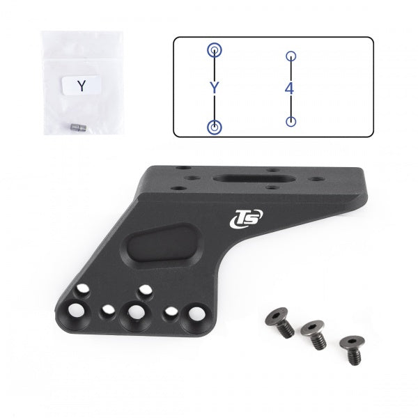 Side mount for red dot sights, CZ Tactical Sports Orange | CZ TS2 (Trijicon / Holosun)