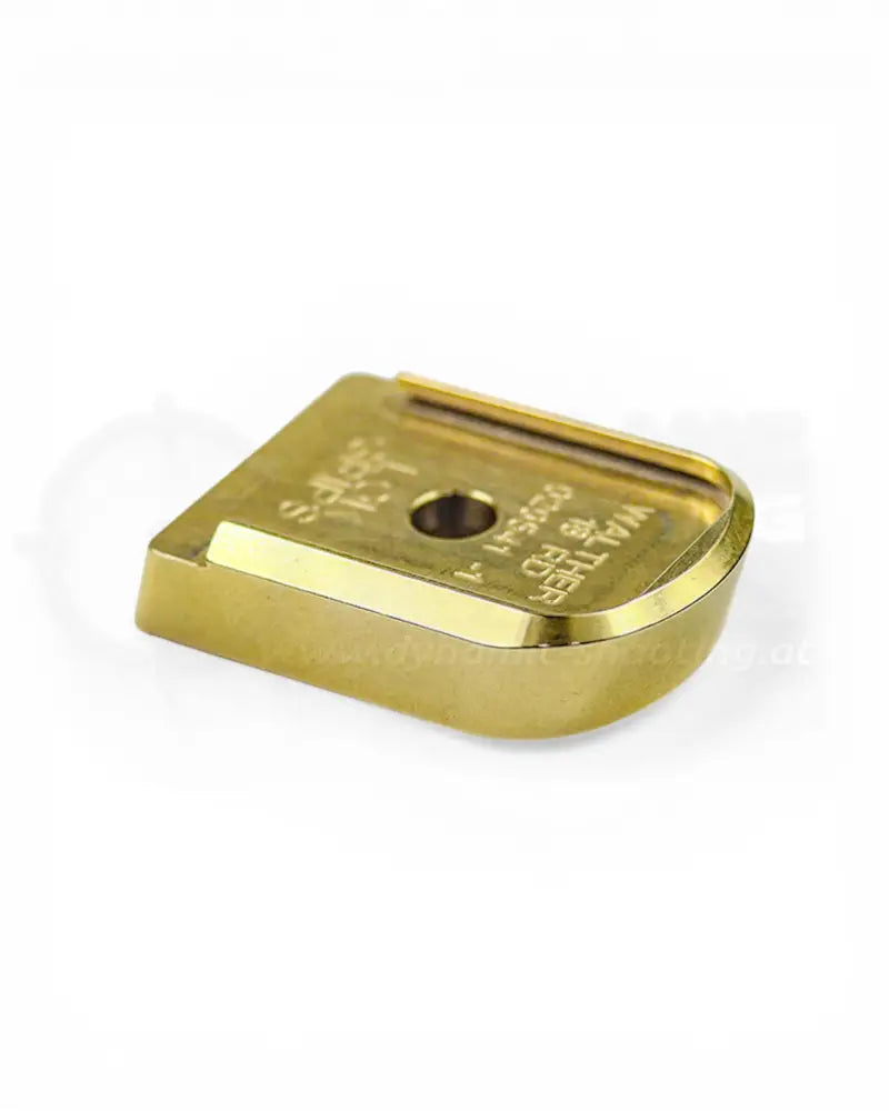 Walther PDP Brass Magazine Base Plate +0
