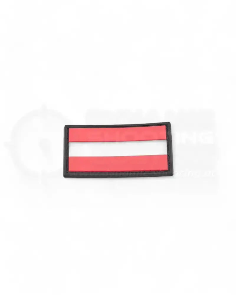 PVC gummierter Klett Austria Patch mit Österreich Flagge