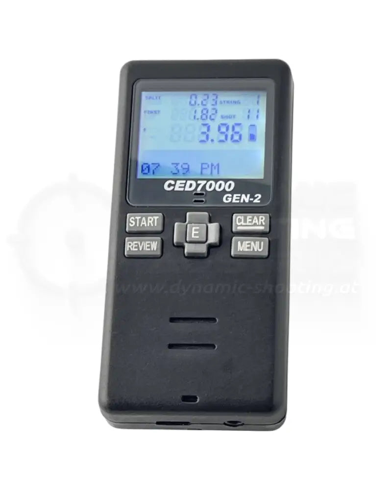 CED 7000 Gen 2 IPSC Shot Timer mit USB und Gummi Tasten