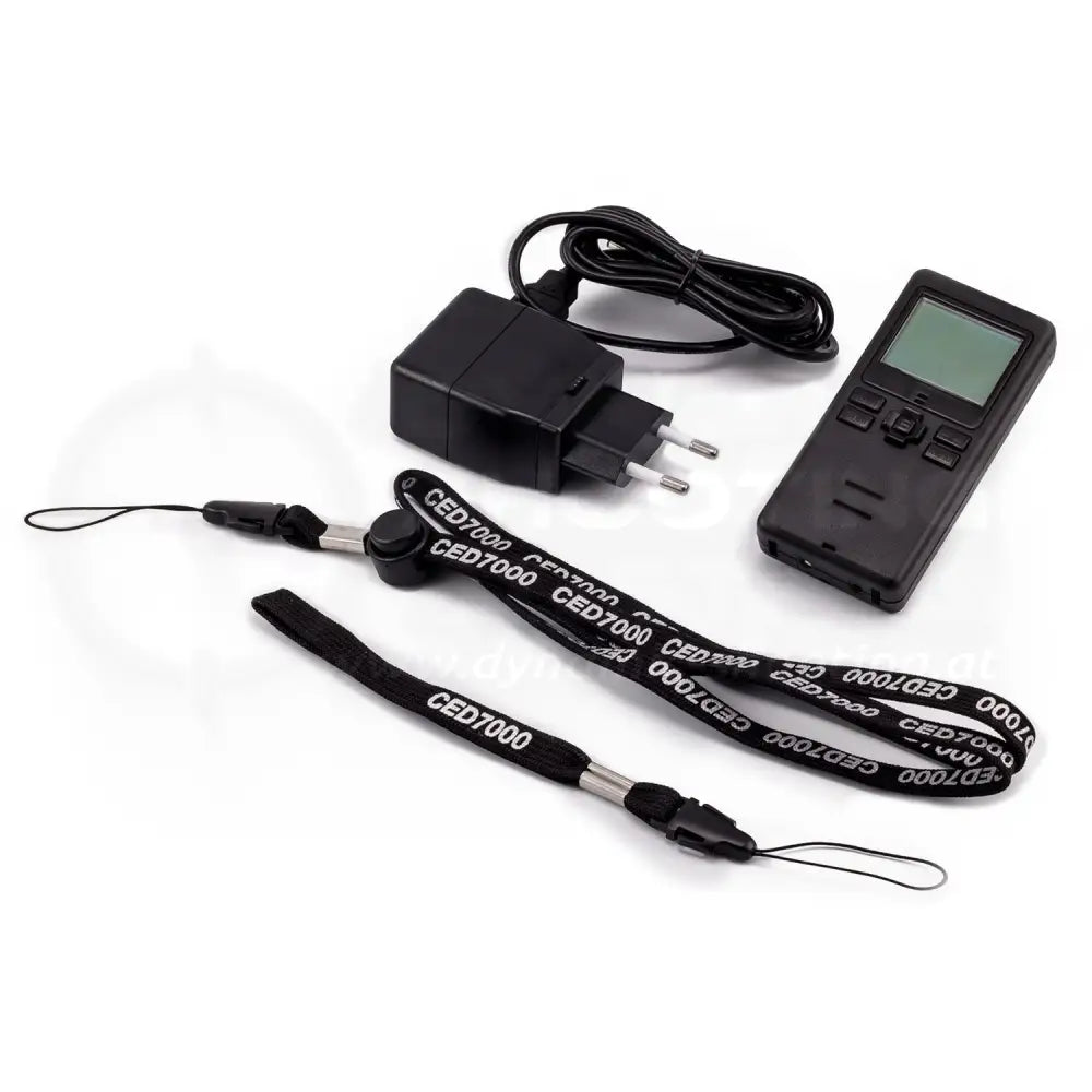 CED7000 IPSC Shot Timer Black mit Lieferumfang und Zubehör