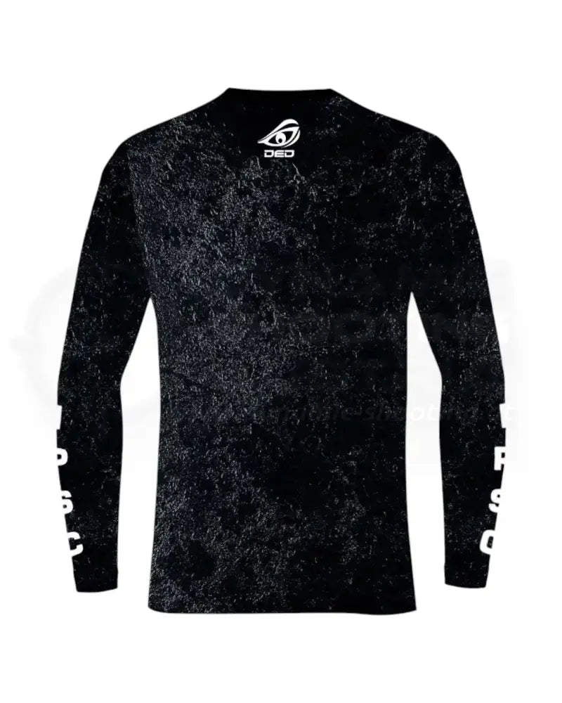 DED IPSC Competition Langarm Kompressions Shirt zum Schießen Rückseite