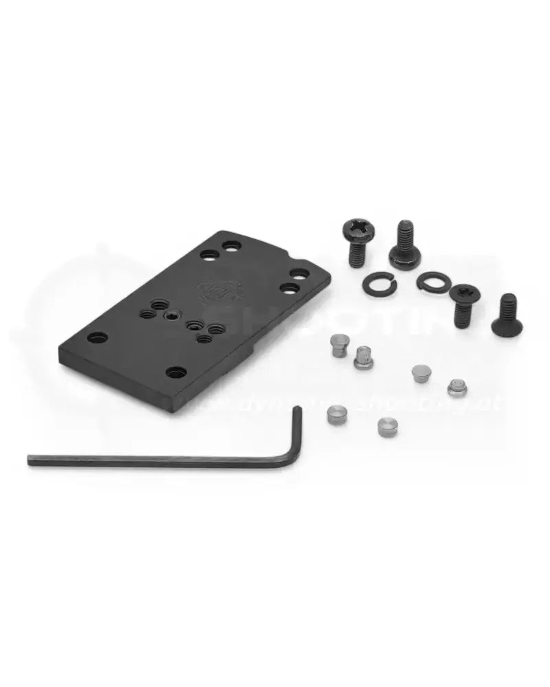 Dovetail Optic Kimmen Adapterplatte zur Montage von Red Dots und Rotpunktvisieren anstelle der Kimme einer CZ Shadow 2 oder CZ 75 SP-01 von Eemann Tech