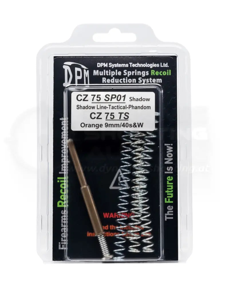 DPM System zur Reduzierung des Rückstoßes und Hochschlags passend für die CZ 75 SP-01 Shadow in der Originalverpackung von DPM Systems Technologies