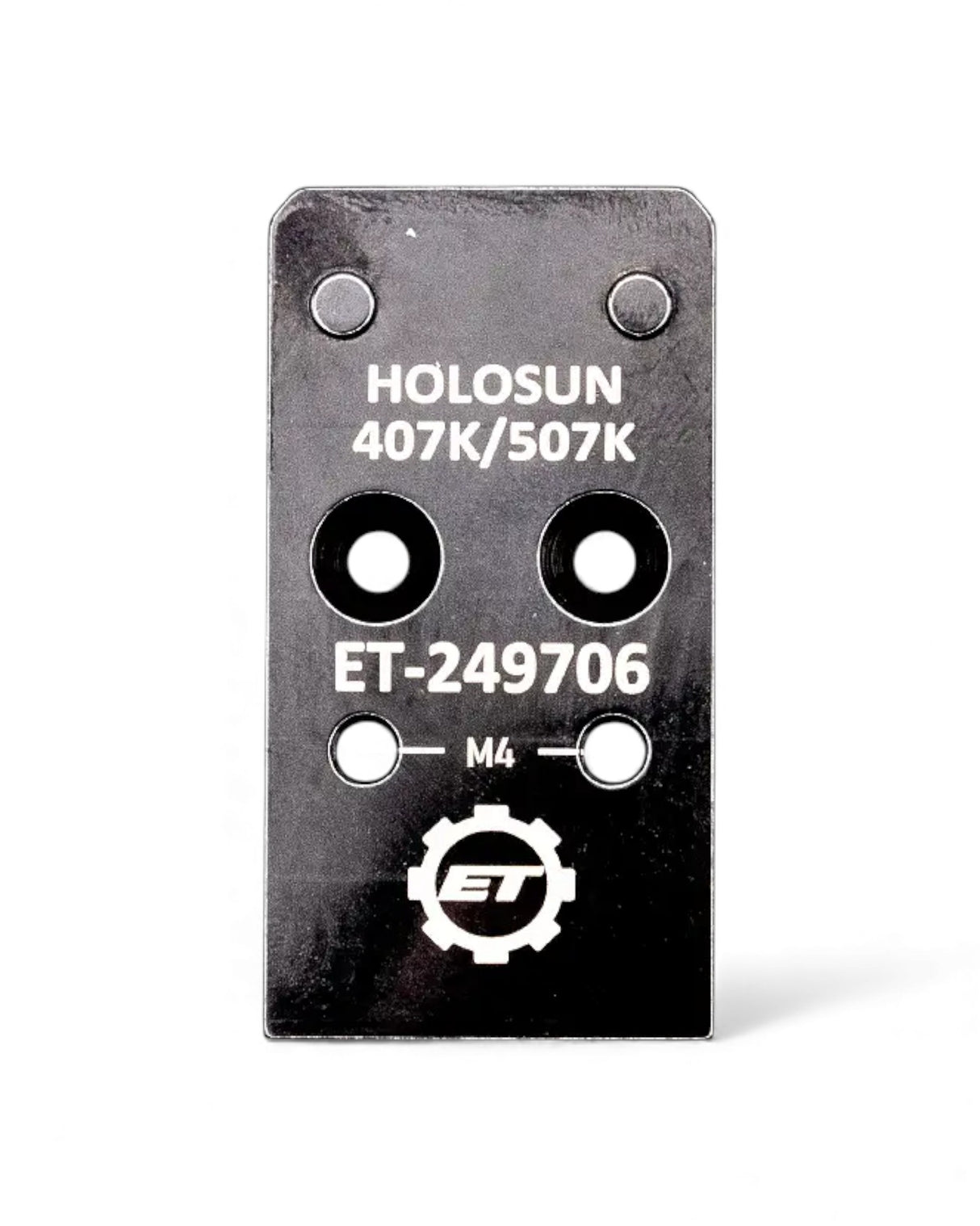 Red Dot Adapterplatte für die Walther PDP von Eemann Tech passend für das Rotpunktvisier Holosun 407K und 507K