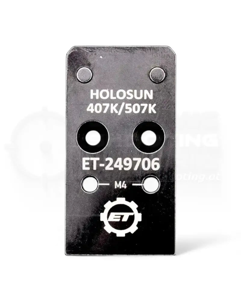 Red Dot Adapterplatte für die Walther PDP von Eemann Tech passend für das Rotpunktvisier Holosun 407K und 507K