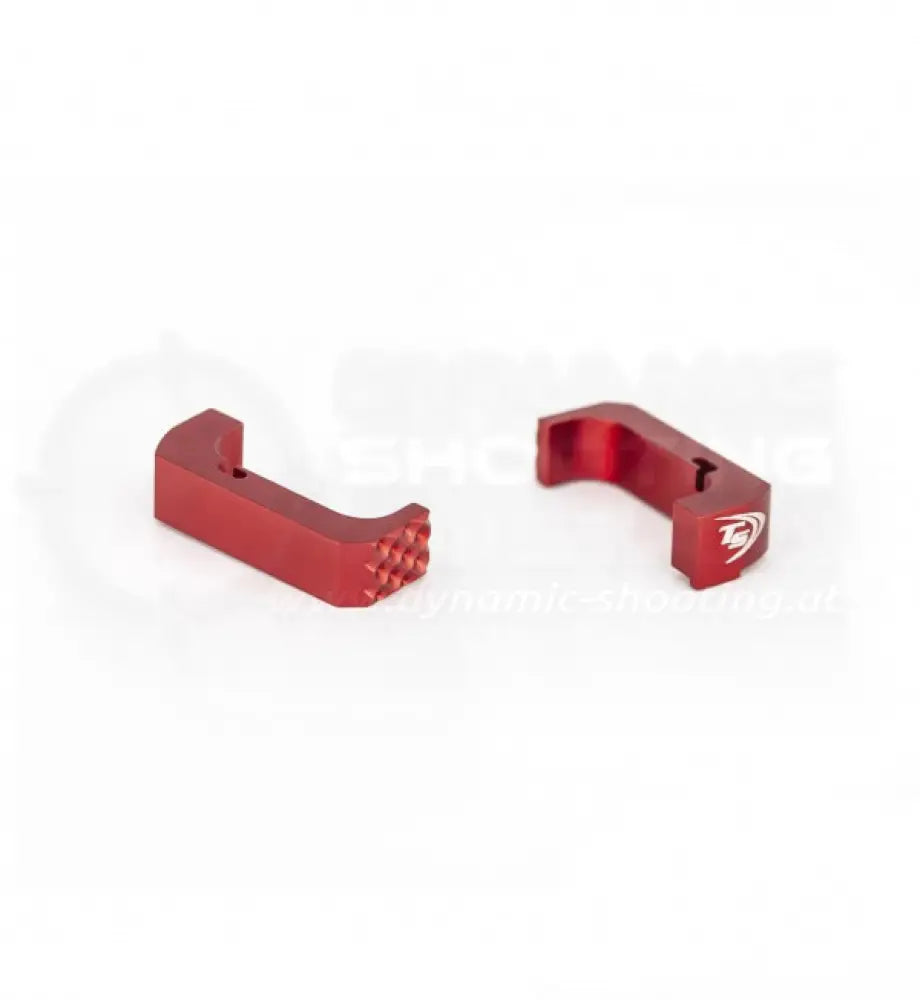 Glock Magazinrelease verlängert von Toni System in Rot
