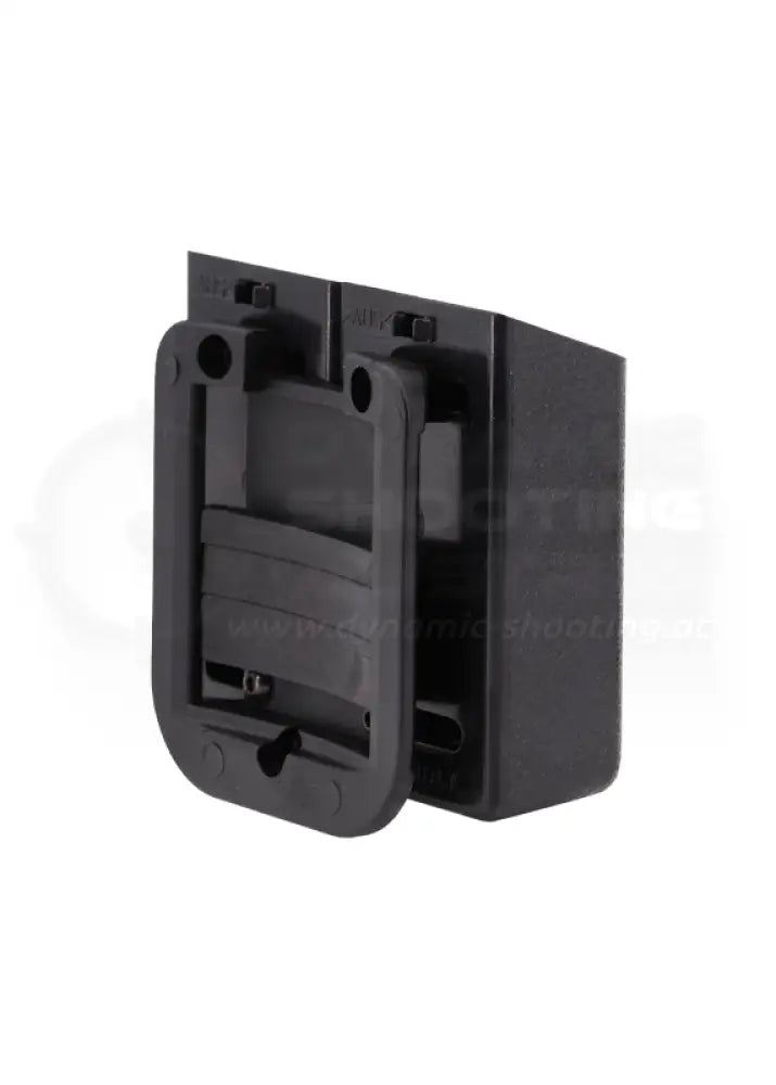 Doppel Magazintasche für zwei Magazine von der Firma GHOST Holster Rückansicht der Gürtelmontage