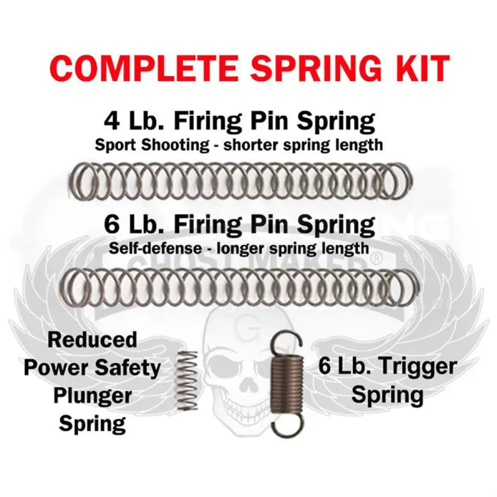Glock Tuningfedern fürs Tuning des Glock Abzugs von Ghost
