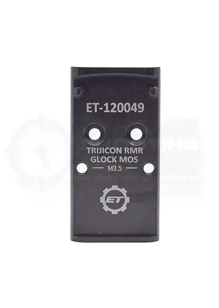 Glock MOS Adapterplatte für das Trijicon RMR Draufsicht