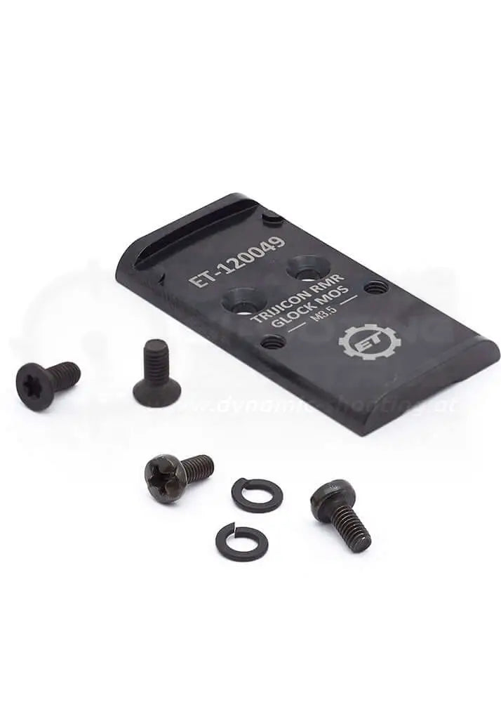 Glock MOS Adapterplatte für das Trijicon RMR mit Schrauben für den Adapter