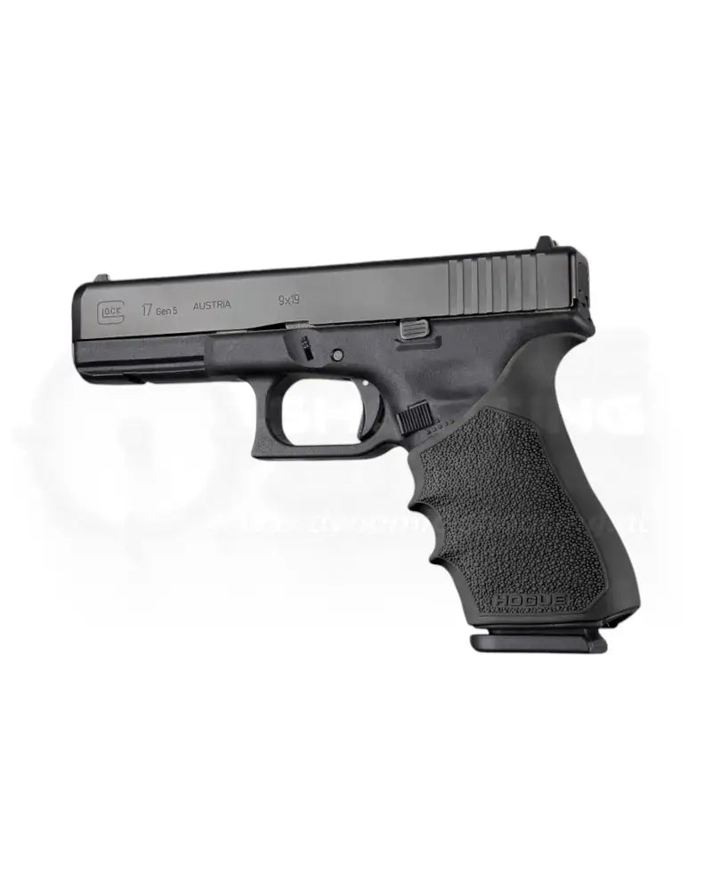 HOGUE Beavertail Gummi Grip für Glock 17 Gen 5 Glock 19X Glock 34 Gen 5 und Glock 47 sowie Glock 45