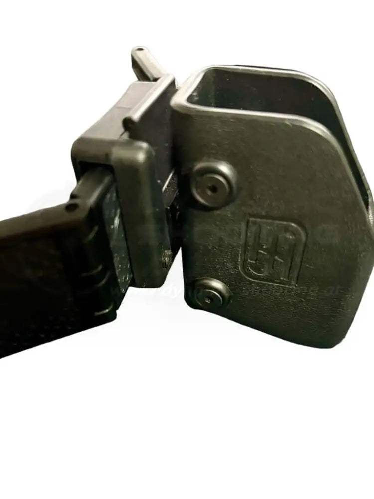 IPSC Gliedergürtel LYNX mit Hoeppner und Schumann Speedmag IPSC Magazinhalter mit X-Change Montage