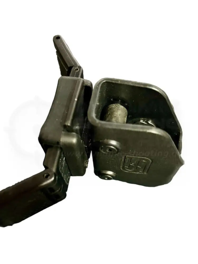 IPSC Gliedergürtel LYNX mit Hoeppner und Schumann Speedmag IPSC Magazinhalter mit X-Change Montage