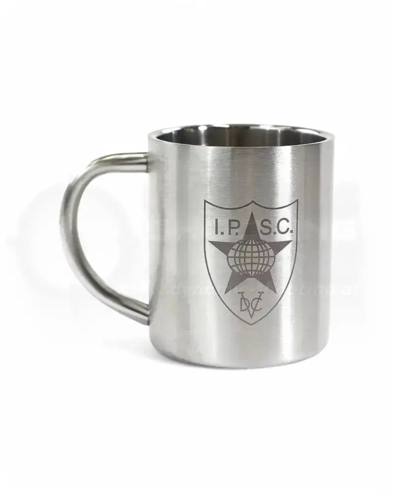Kaffee Tasse mit I.P.S.C. Shield Logo