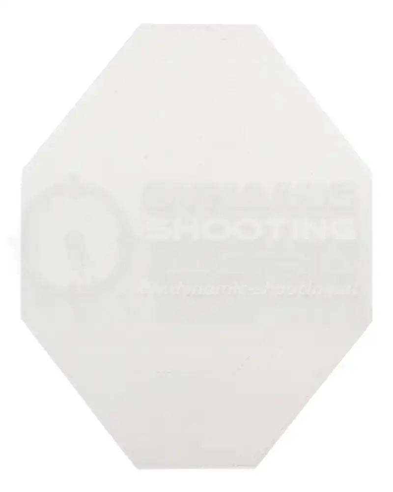 IPSC Target von Eemann Tech mit schwarz bemaltem Hardcover und weißer Wertungszonen für No Shoot Target