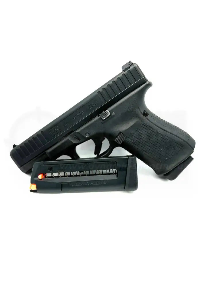 Glock 44 Magazine für 15 Patronen von Limex mit 15 Schuss Kapazität eingesetzt in einer Glock 44