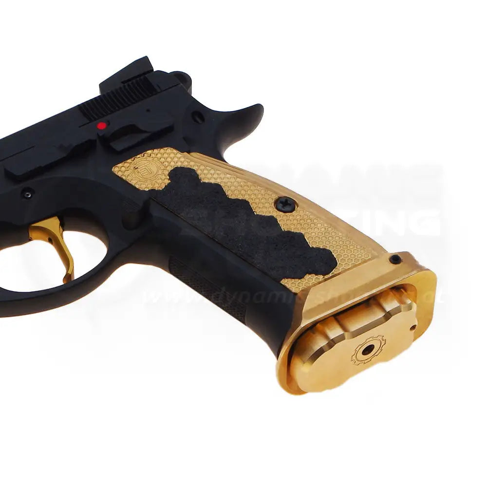 Brass magazine base, CZ75 SP-01 | Shadow 2 (IPSC standard)