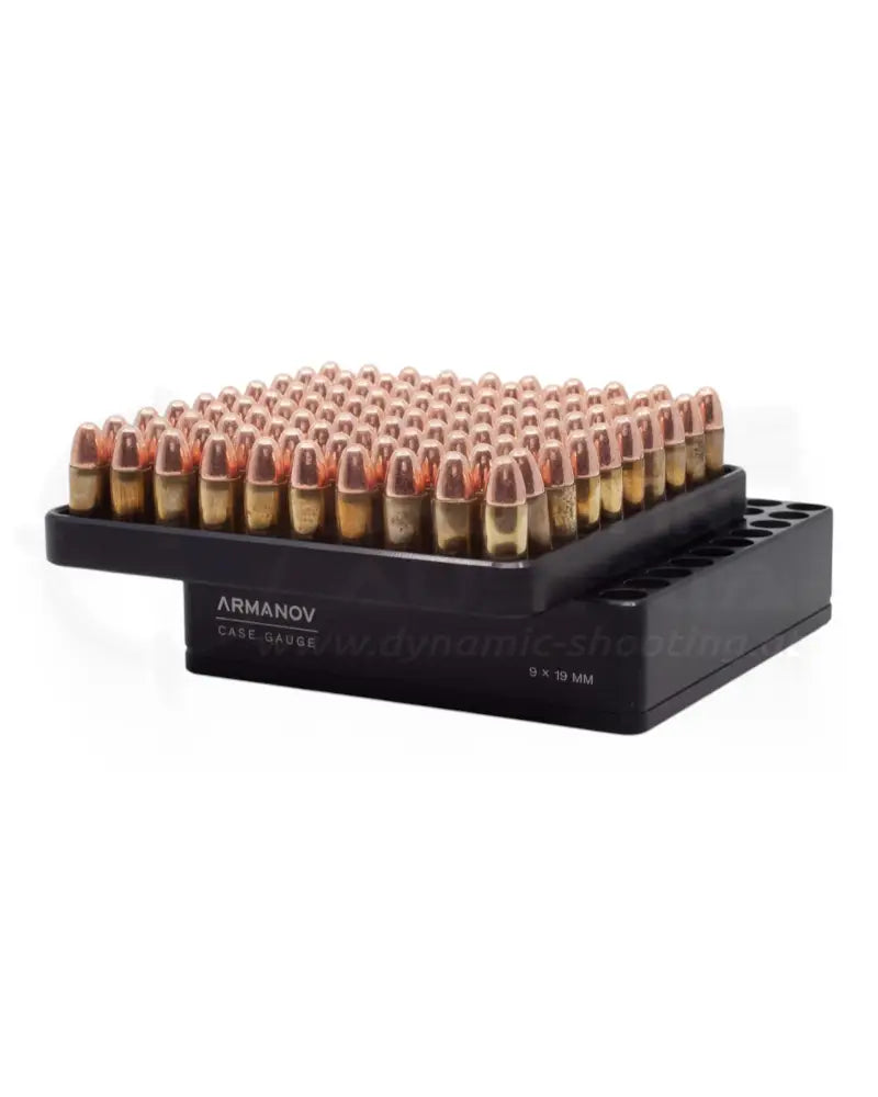 Armanov Patronenlehre Ammo Checker für 100 Patronen CIP