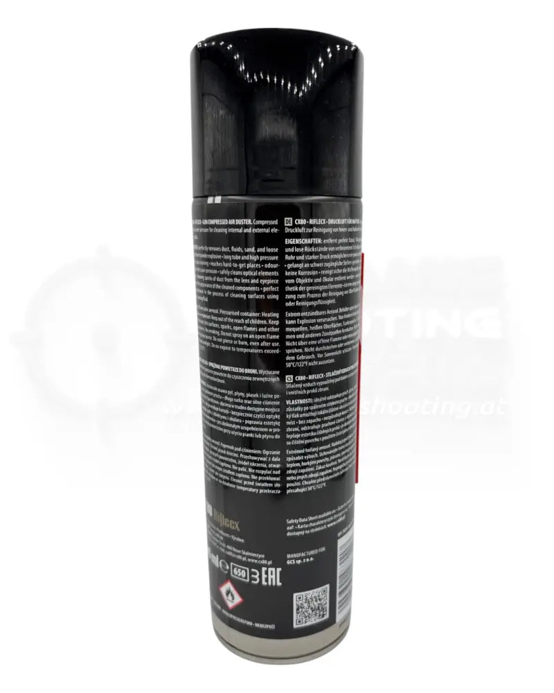 Riflecx Compressed Air Druckluftspray 500ml