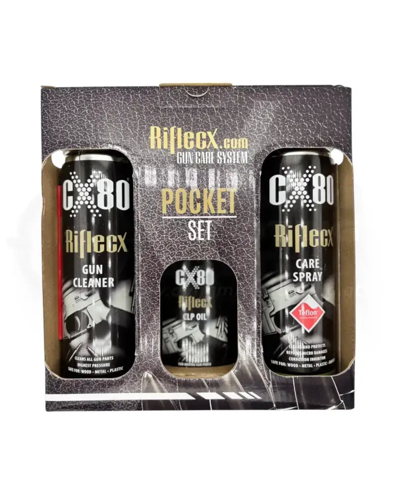 Riflecx Pocket Waffenpflege Set in einer stabilen Box
