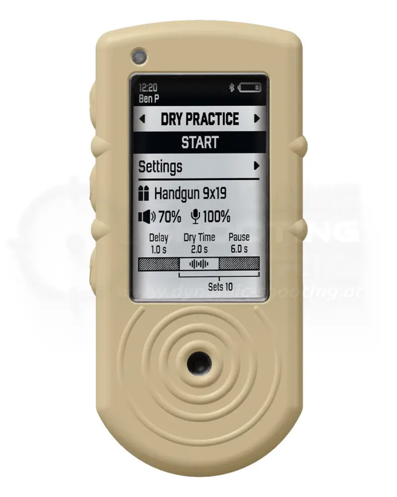 Silikonhülle Case aus Silikon für den SG Timer Go 2 von Shooters Global in Sand