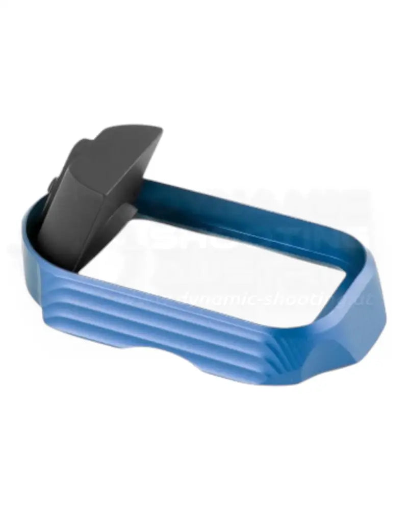 Toni System Tactical Magwell Magazintrichter für Glock Pistolen der Generation 4 wie Glock 17, Glock 34, Glock 19 und ähnliche in der Farbe Blau