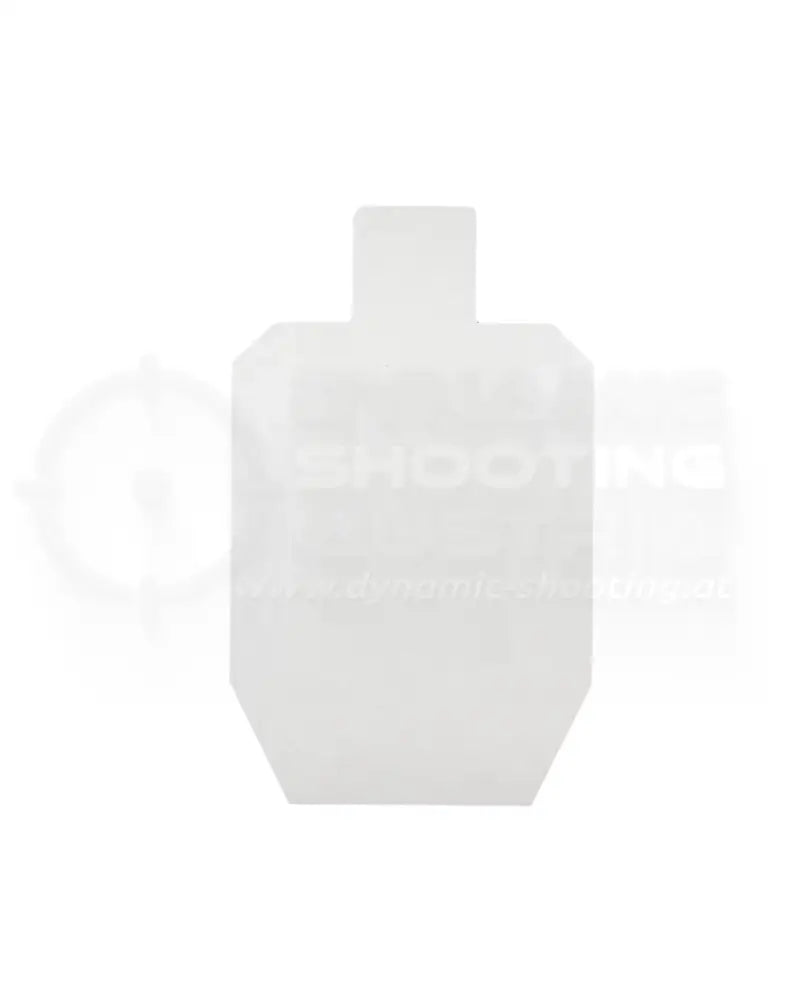 USPSA Metric Target Zielscheiben von Eemann Tech mit weißer No Shoot Rückseite