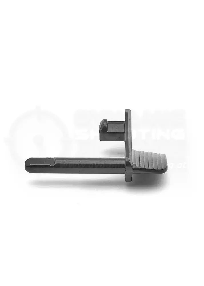 Verschlussfanghebel mit Daumenauflage von Eemann Tech in der breiten Ausführung passend für die CZ 75 sowie CZ75 SP-01 Shadow