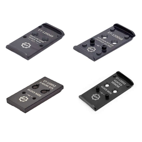 Glock MOS Adapter Platten von Eemann Tech 
