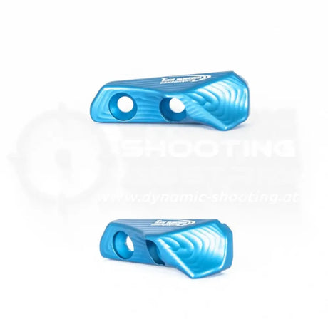 3D Thumb Rest Daumenauflage aus Aluminium von Toni System für CZ 75 Tactical Sport Orange, TS2 sowie Czechmate Pistolen in Blau