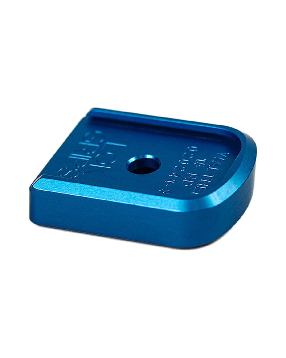 Walther PDP Aluminium Magazinboden +0, Compact | Q5 | Q4 SF – Blau