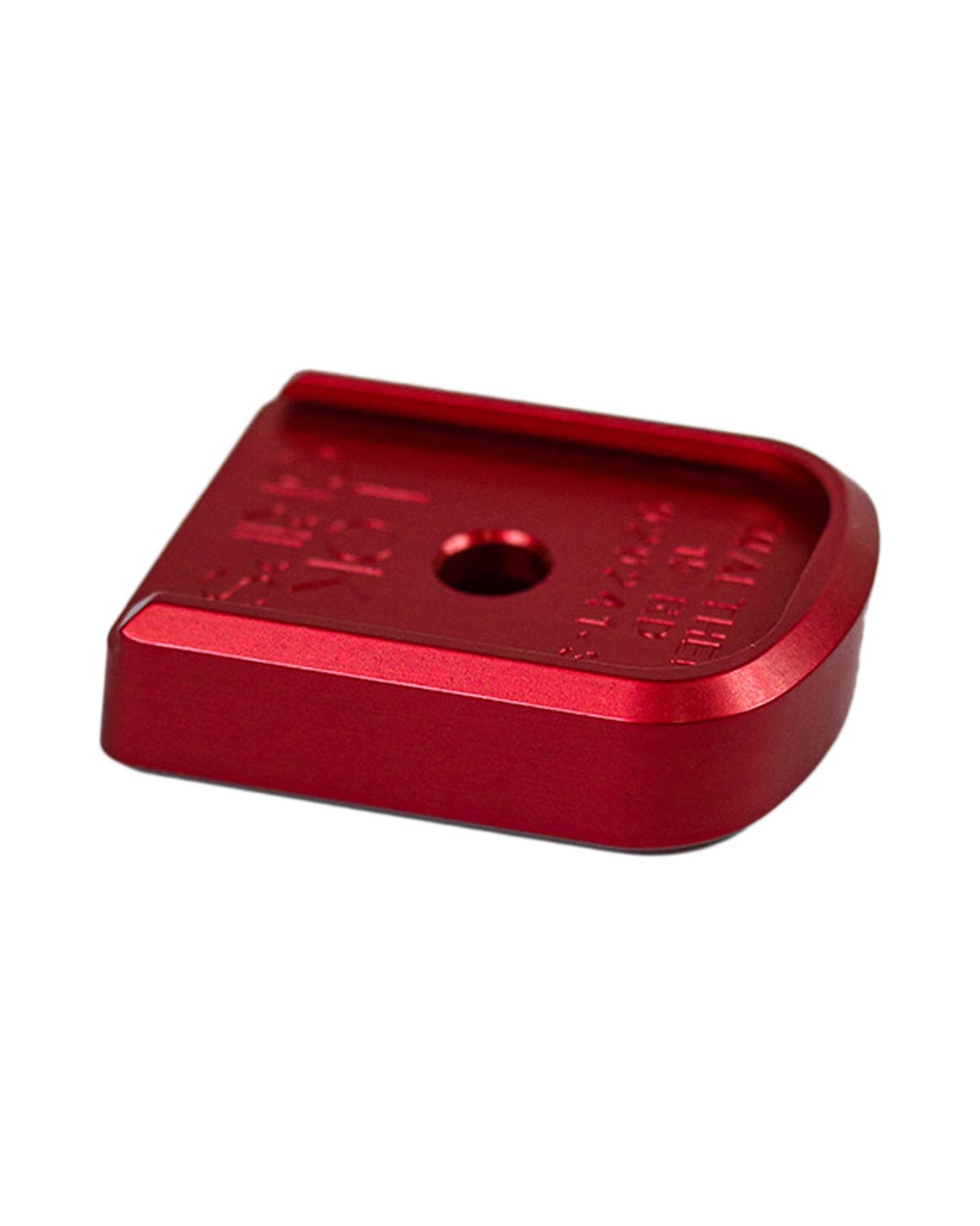 Walther PDP Aluminium Magazinboden +0, Compact | Q5 | Q4 SF – Rot