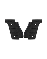 Messing GridLOK Griffschalen, Walther Q5 | Q4 | PDP Compact Steel Frame (Standard) – Black Cerakote