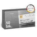50-pack microfiber cleaning cloths (30x30cm)