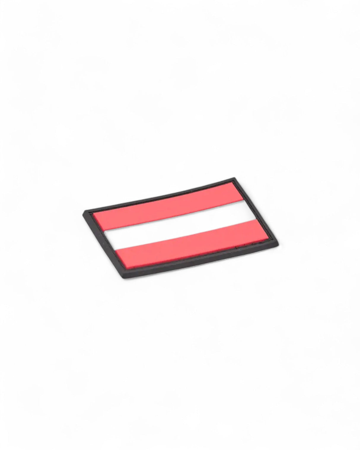 PVC gummierter Klett Austria Patch mit Österreich Flagge 