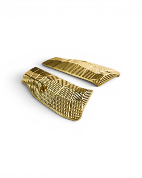 Brass GridLOK Grips (Palm Swell), CZ75 SP-01 | Shadow 2 | Tactical Sports