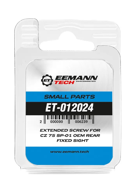 Sicherungsschraube für die Kimme der CZ 75 SP-01  - die verlängerte Madenschraube von Eemann Tech