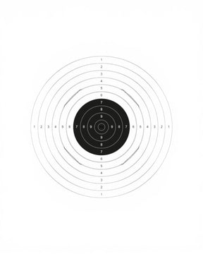 Dynamic Shooting Austria DSA Standard Target Zielscheibe XLS (52x55cm)