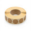 Dynamic Shooting Austria Target Patches Schusspflaster rund 20mm in Tan-Braun