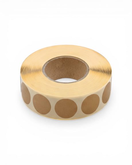 Dynamic Shooting Austria Target Patches Schusspflaster rund 20mm in Tan-Braun