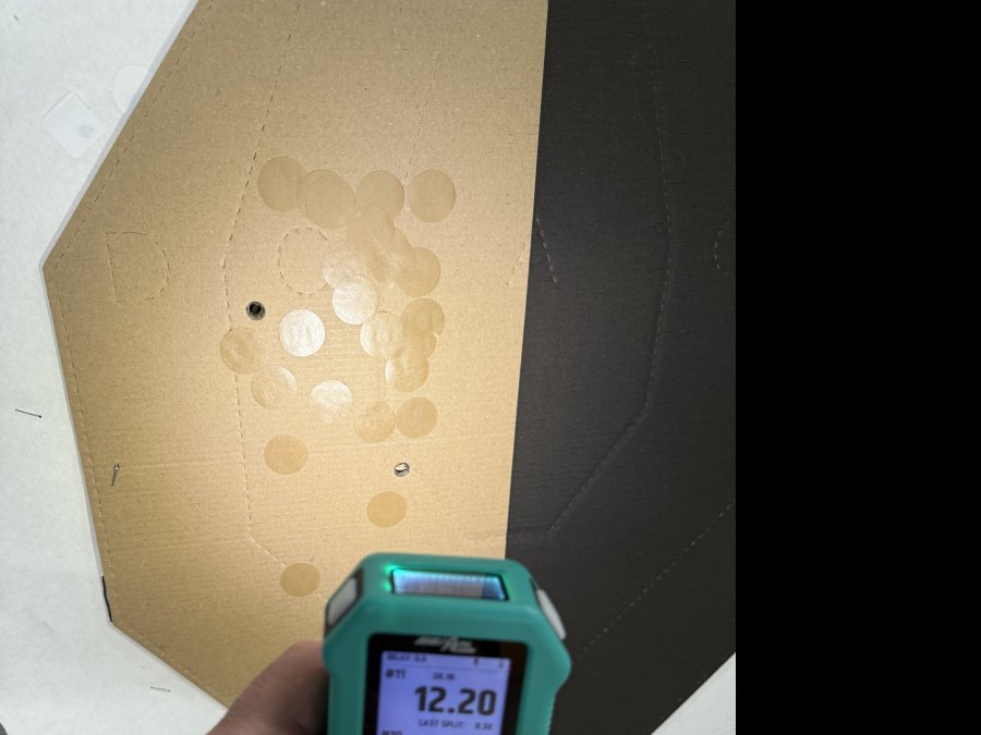 Double Alpha Shot Timer EDGE mit integrierter Taschenlampe