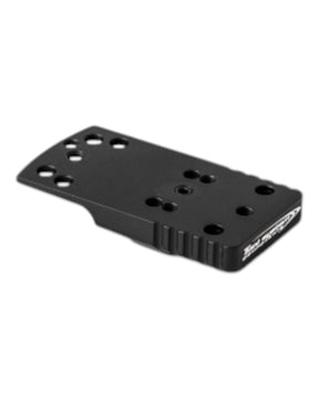 CZ 75 Tactical Sport CZ TS 2 Dovetail Rotpunkt Adapter Platte für Rotpunktvisiere wie: C-MORE RTS2-STS2, MEOSIGHT III, MEORED, TRIJICON RMR-SRO, SIG ROMEO 3, BENTHLEY TSX6- A-1, VORTEX RAZOR, TONISYSTEM ZR-ZX-ZT, HOLOSUN HS407C-HS407CO X2- HS407C X2-HS507C-HS507 COMP-HS508T.