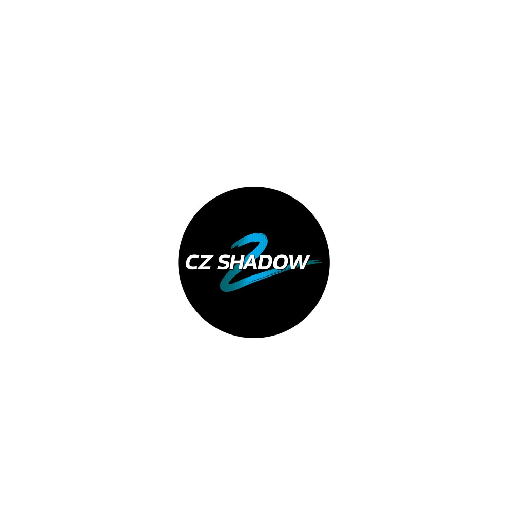 Aufkleber Sticker mit CZ Shadow 2  Logo