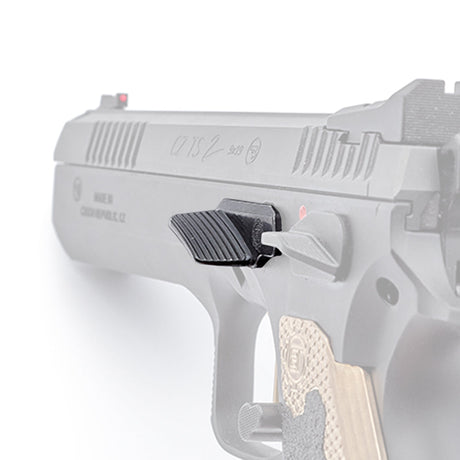 Verschlussfanghebel mit Daumenauflage  von Eemann Tech CZ SP01 Shadow 2 Tactical Sports TS2